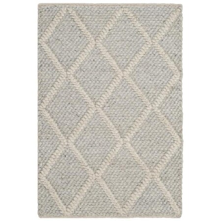 Safavieh Natura Accent Area Rug, Silver and Ivory - 2 x 3 ft. NAT310B-2